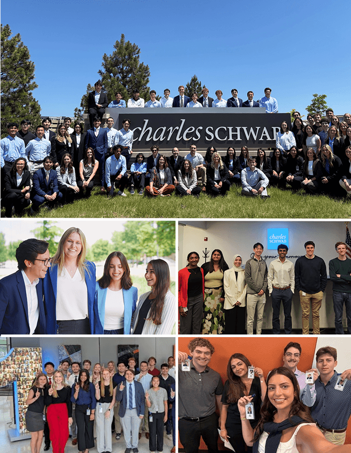 Charles Schwab Internship Academy Collage 
